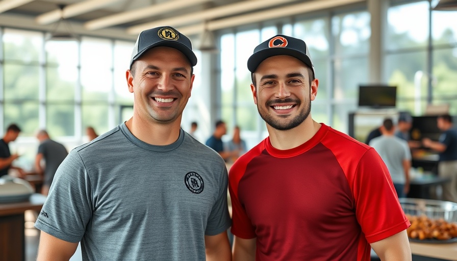 Dallas Cowboys BBQ event with two attendees indoors