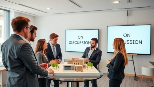 Senator and team at Columbus Airport Project discussion.