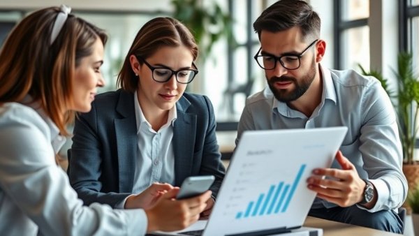 Individuals using Rule of 72 for retirement money growth on devices.