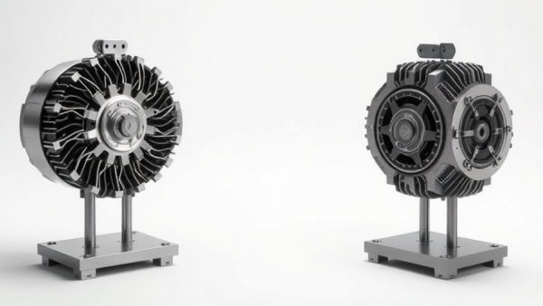 Synchronous reluctance motor components with geometric patterns for electric vehicles.