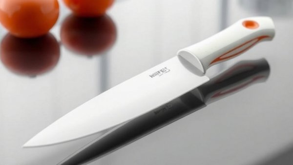 Sleek modern kitchen knife from Home Tech Gadgets CES 2026