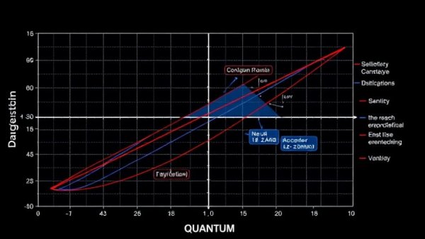 Quantum simulation of solar energy transfer with critical regions highlighted.