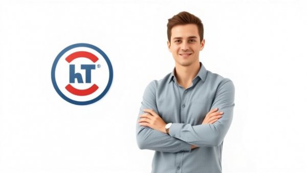 Young man exuding trust next to TAMKO logo, signifying Roofing Trust and Transparency.