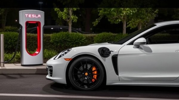 USA: Porsche enables Plug & Charge at Tesla Superchargers