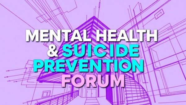 National Efforts to Prevent Suicide in Construction - mental health forum graphic.