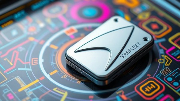 Trek-Inspired Smart Home Technology on colorful control panel