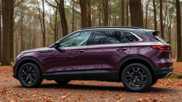 Sleek modern SUV in a forest, showcasing Stellantis Leapmotor technology partnership