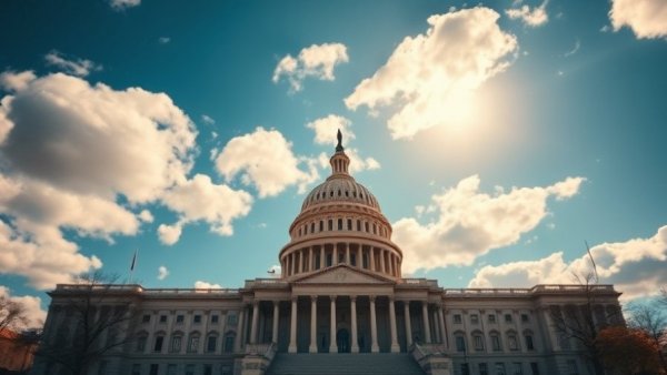 U.S. Capitol building under blue sky related to Improvements to Brownfields Program.