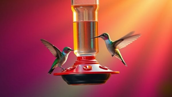 Birdbuddy Pro Solar hummingbird feeder with bird and phone display.