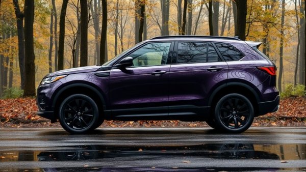 Leapmotor Canadian production SUV in a forest setting.