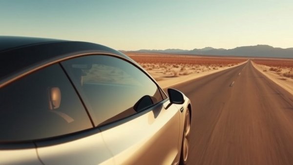 Electric car on open road highlighting Biggest EV Fear Debunked.