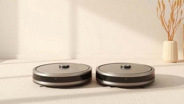 Sleek Dreame L60 Robot Vacuums in a modern, minimalistic setting.