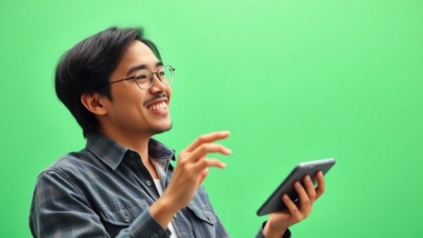 Person discussing Jinko Solar Tiger NEO 3 technology.