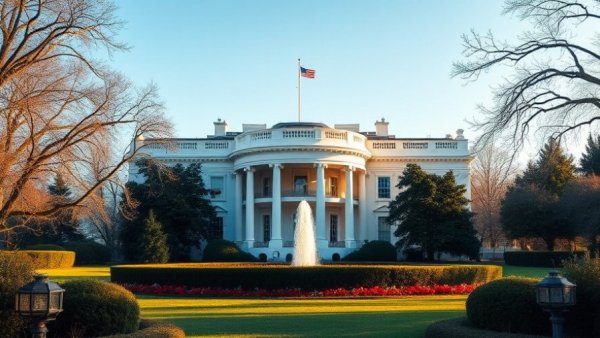 White House exterior representing federal gas tax pause concept.