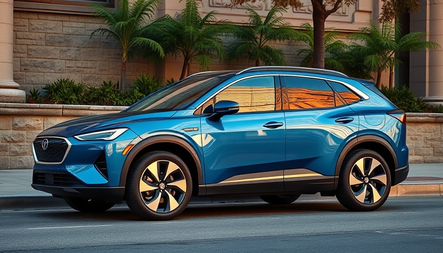 Sleek blue electric SUV highlighting Vinfast EV sales growth.