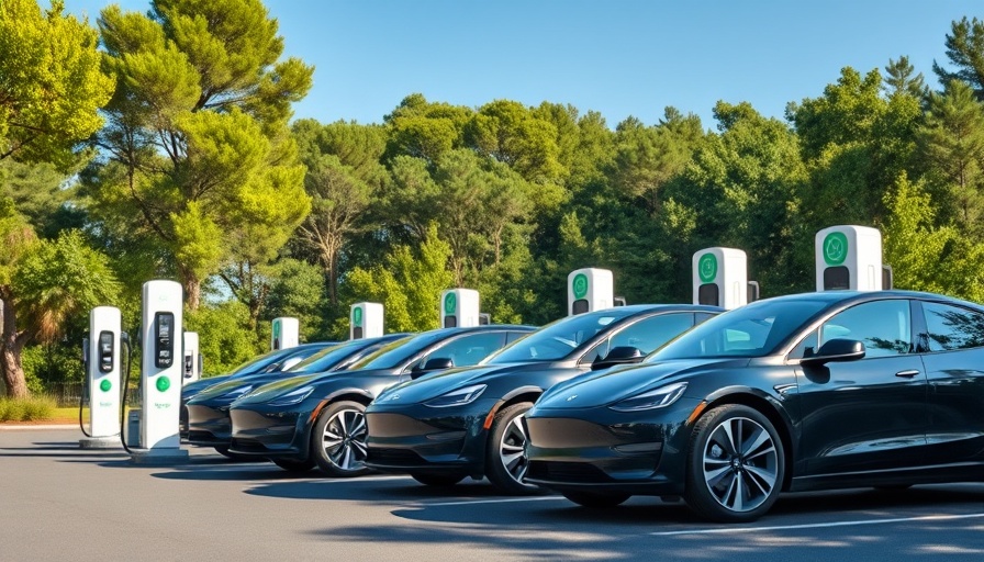 Ionity Electric Vehicle Charging station in a forest setting.