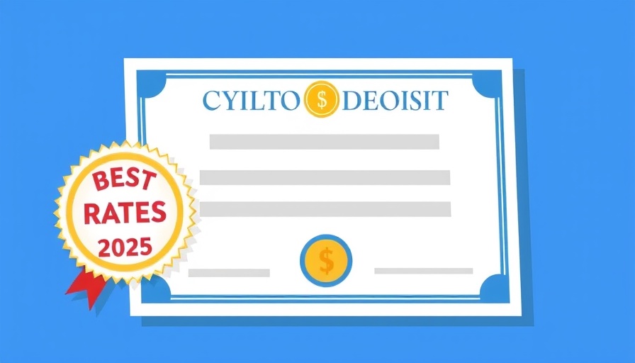 Certificate of Deposit with Best CD Rates 2025 badge, illustrating top banks.