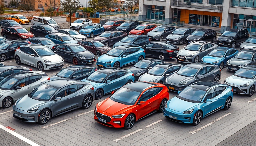 Electric cars gaining momentum with diverse models displayed.