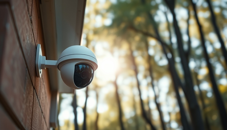 Best off-the-grid home security tech: camera in forest setting