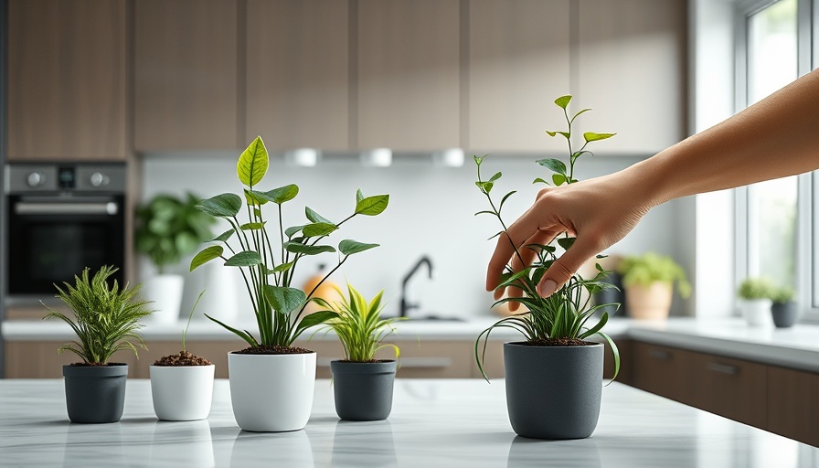 Best Indoor Smart Gardens 2025 in a minimalist kitchen setting.