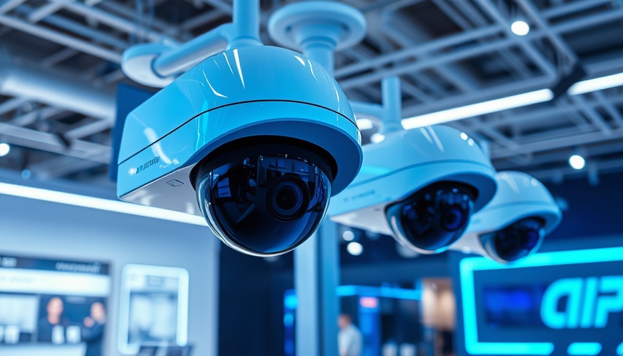Display of Reolink's New AI Security Cameras at the exhibition