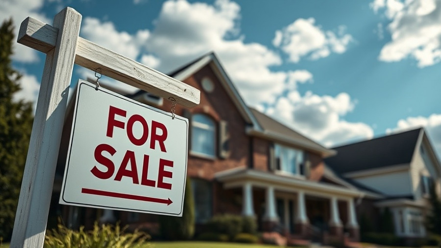 Suburban home with 'For Sale' sign showcasing Rocket Mortgage conforming loan limits.