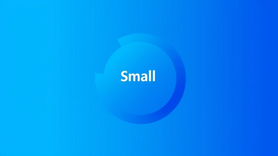 Simple logo for Small Business Trends with blue gradient.