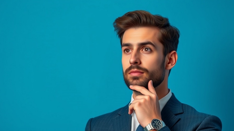 Professional man with confident pose, Google Business Profile Optimization.