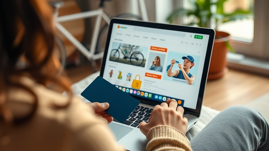 Online shopping illustrating how tariffs affect ecommerce in 2025.