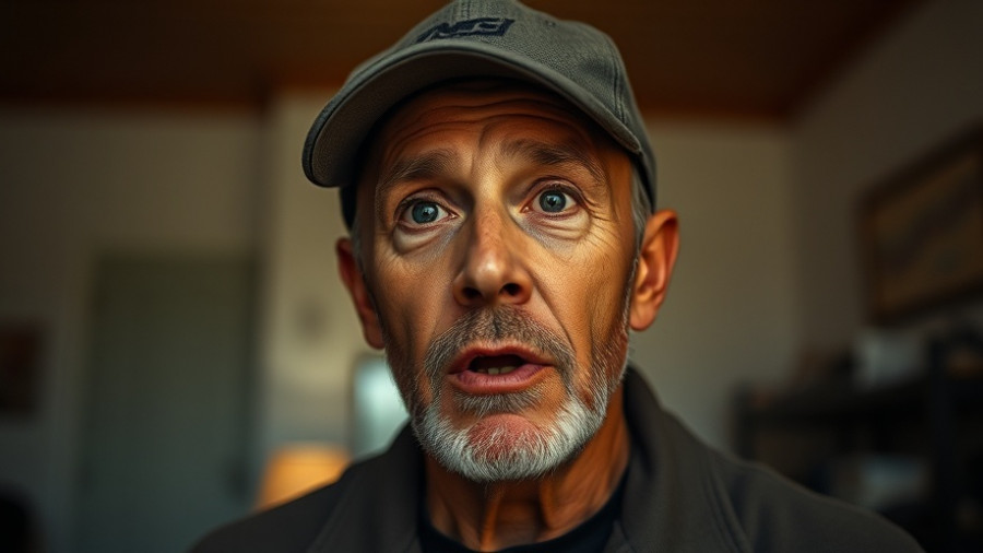 Middle-aged man discussing creative diversification in meta advertising, indoors.