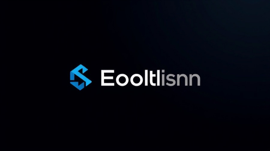 Modern minimalist logo with blue and grey text, small business trust-building strategies.