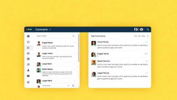 Manage comments across platforms with a modern interface.