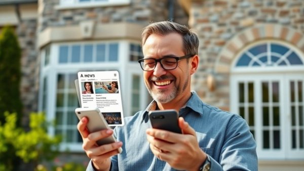 Signs a Deal Is Too Risky: Man reviewing investment news on phone.