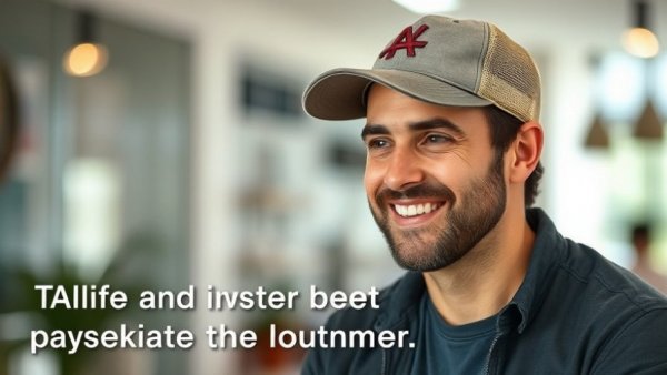 Man discussing advertising strategy, focusing on effectiveness.