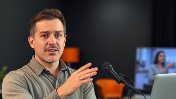 Confident person discussing value rules conversion location.