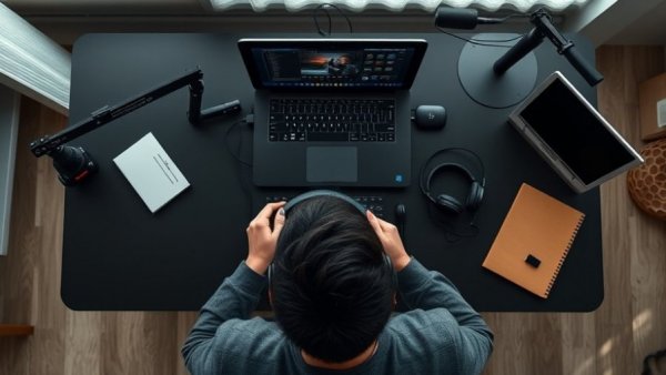 Creating innovative social media content strategies with tech tools.