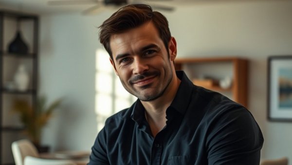 Casual man discussing first conversion optimization reporting bug.