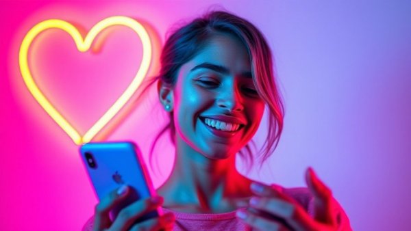 Colorful Instagram Stories scene for real estate agents with vibrant hues.