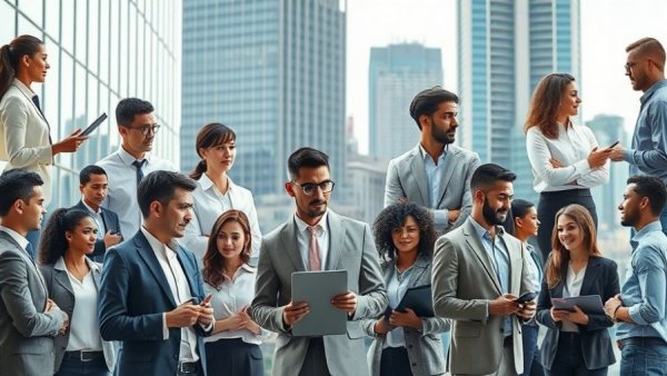 Diverse professional interactions highlight minimum wage laws importance