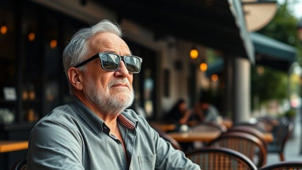 Leader with a servant's heart enjoying a moment at a cafe.