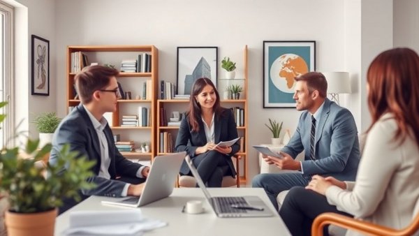 Home office meeting showcasing home-based franchise opportunities.