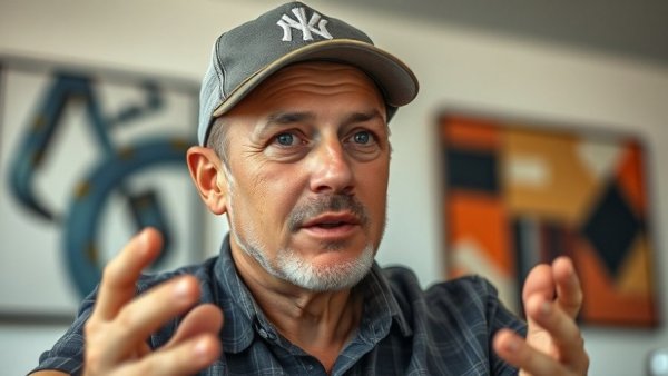 Man discussing Meta Quick Views Update in an indoor setting.