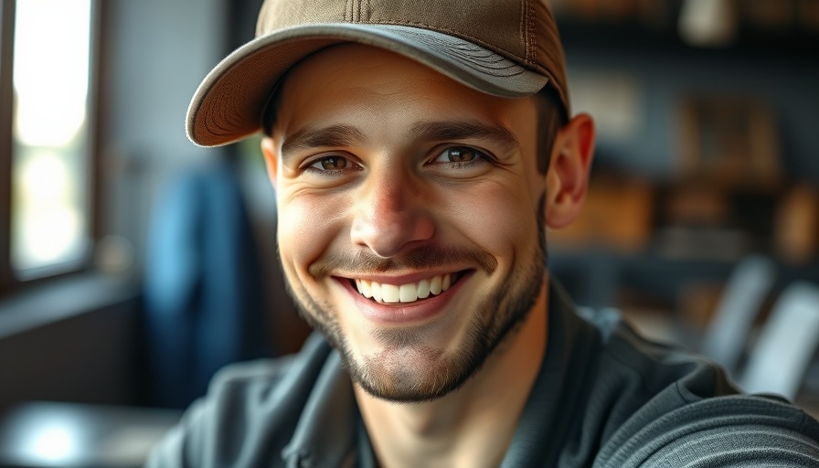 Smiling man discussing value rules in Facebook Advertising