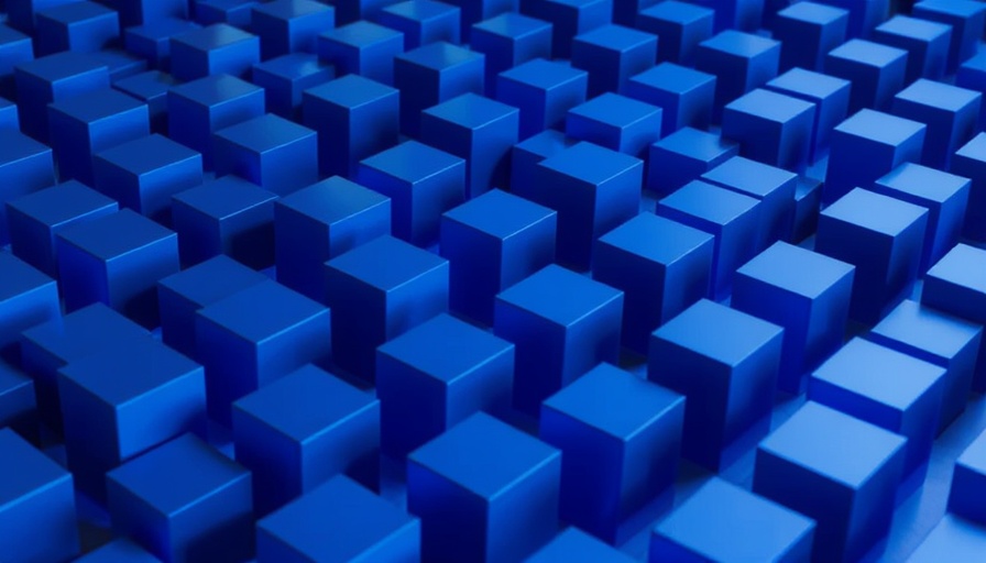 Conceptual image of cubes representing real estate listings.
