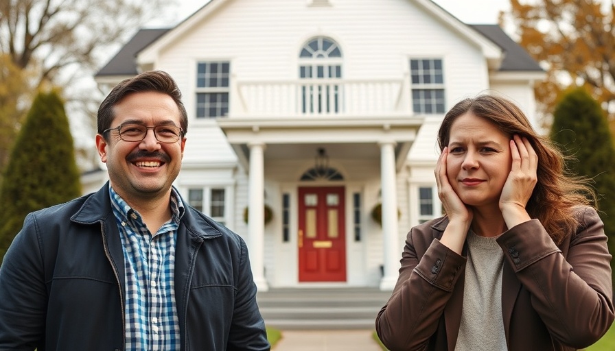 Contrasting emotions in a buyers market scene.
