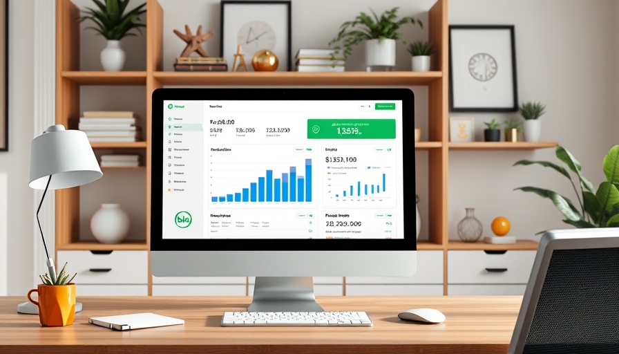 QuickBooks Online dashboard in a home office setting, enter bank transactions in QuickBooks Online.
