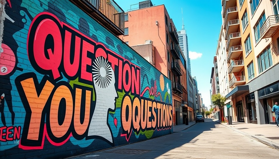 Vibrant mural on urban street promotes AI models ending harmful conversations.