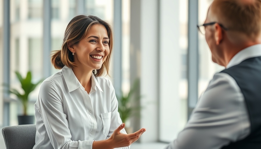 Friendly meeting scene highlighting effective onboarding programs.