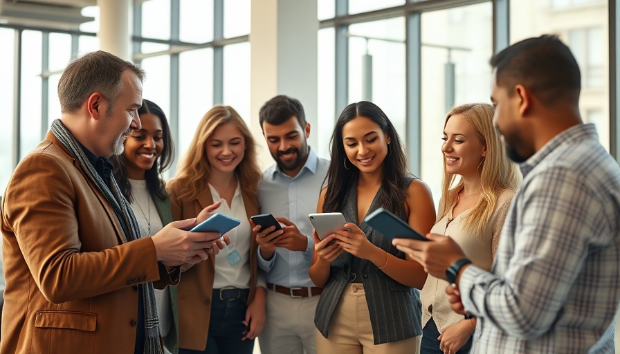 Team discussing a full funnel creator strategy in a modern office.