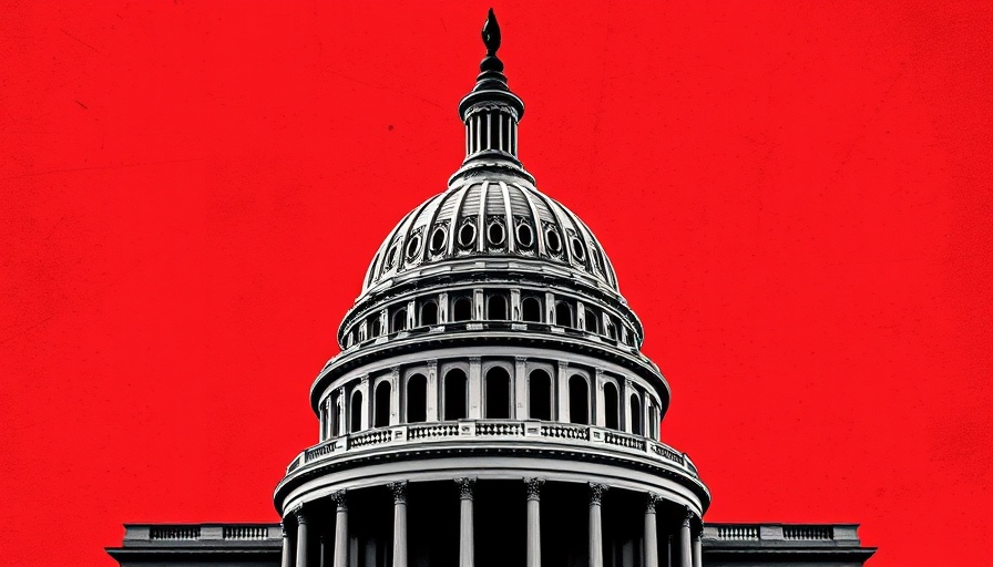 U.S. Capitol illustration symbolizing impact of shutdown on startups.